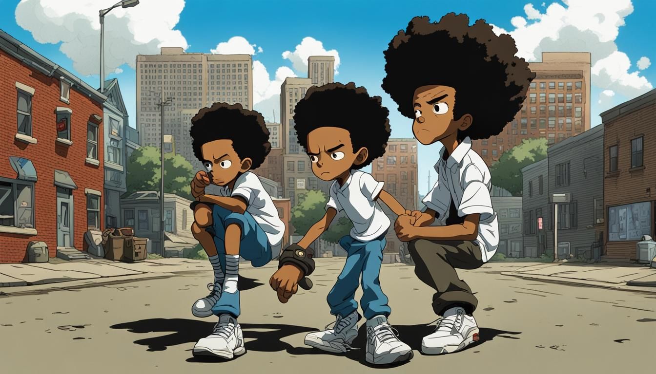 Boondocks Cult Scene with Cinematic Lighting