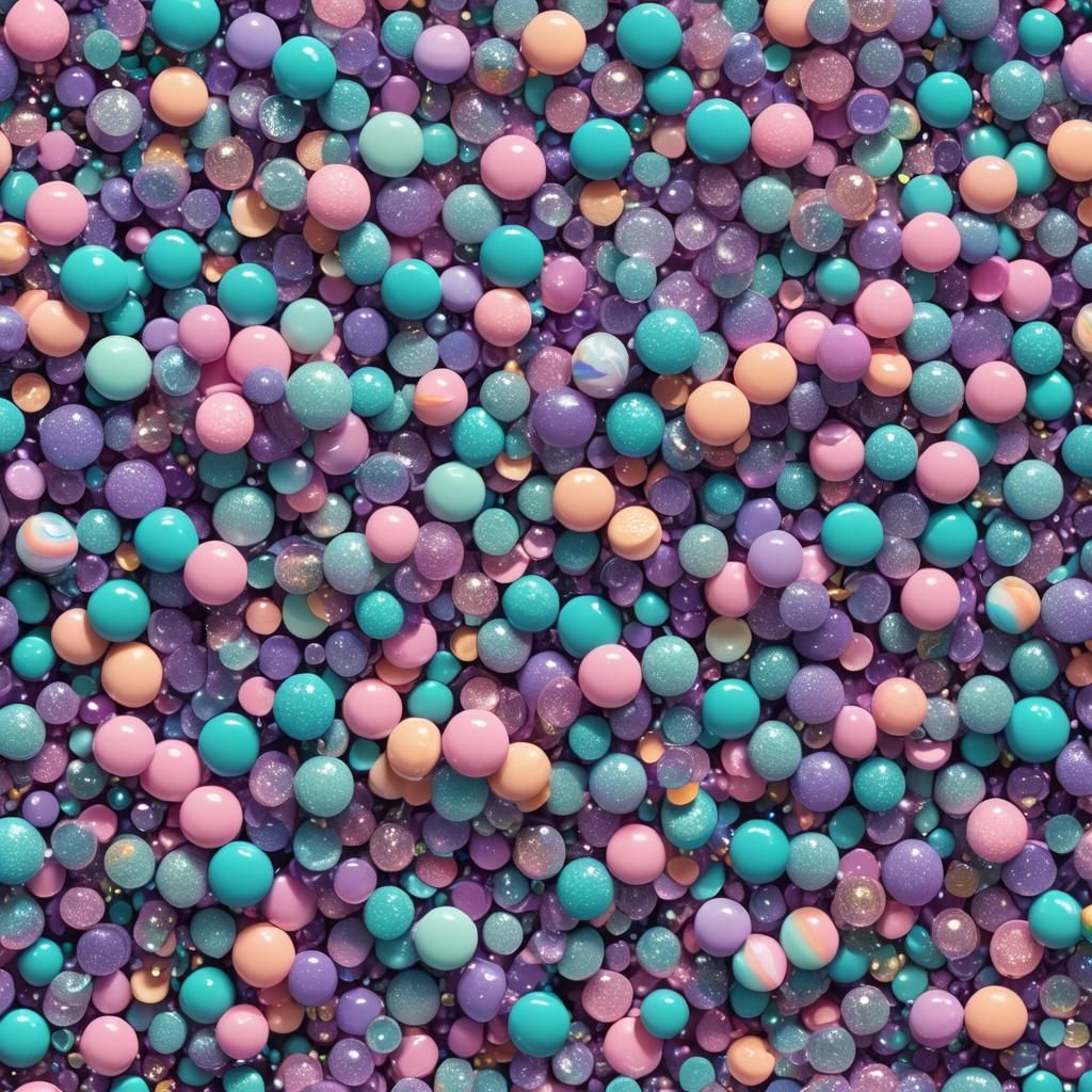 Rainbow Sparkles in Candy Art Style