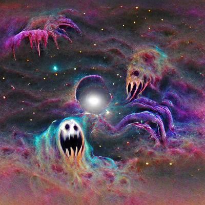 Abstract Cosmic Swirls: A Mysterious Nebula