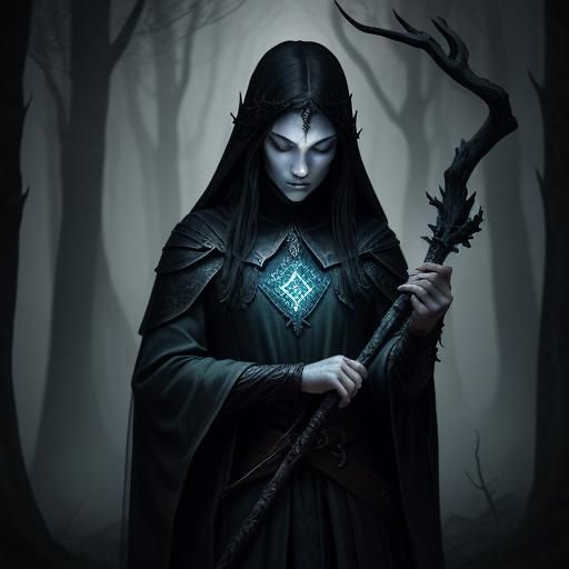 Demon Hunter Furion in Mystical Forest