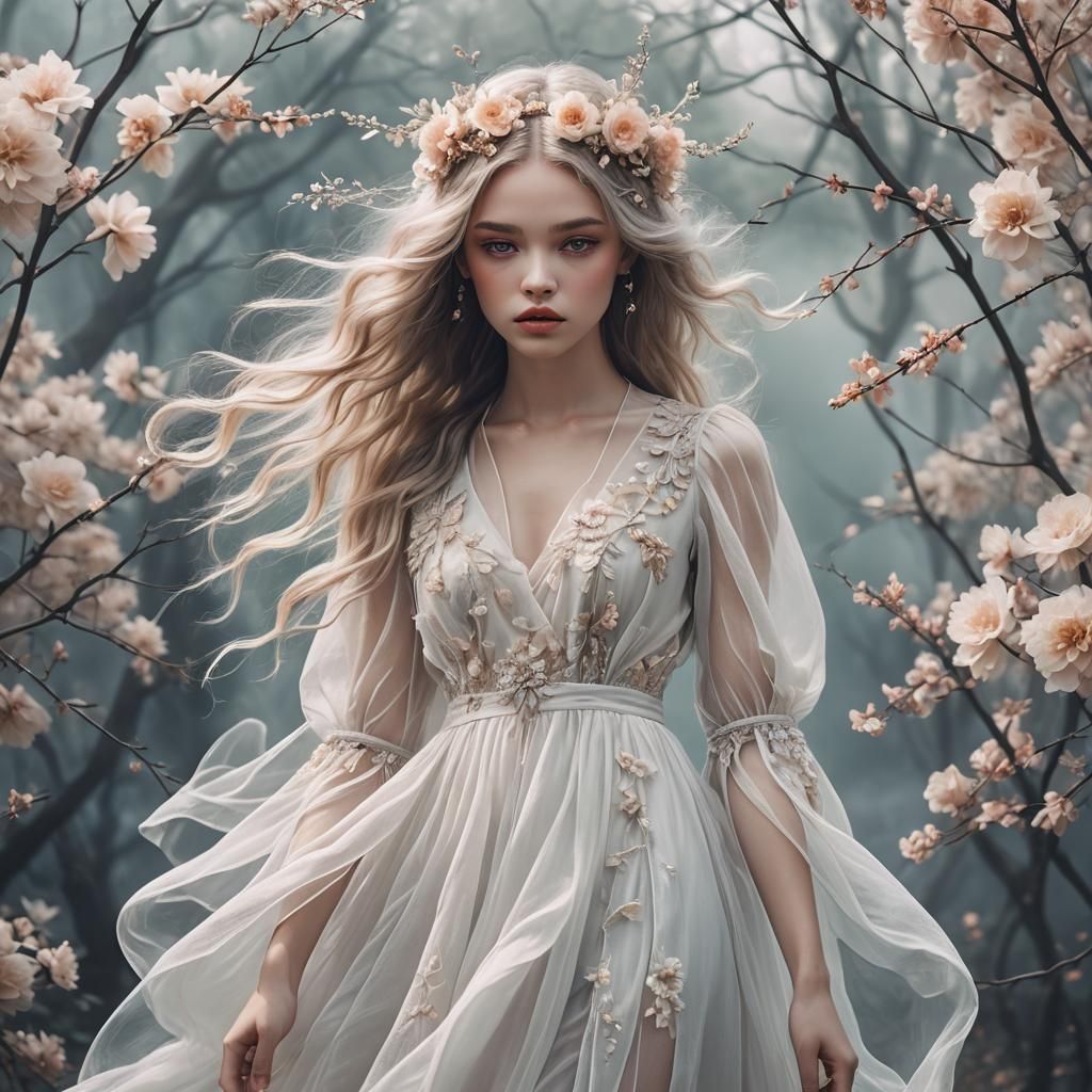 Ethereal Fashion Girl