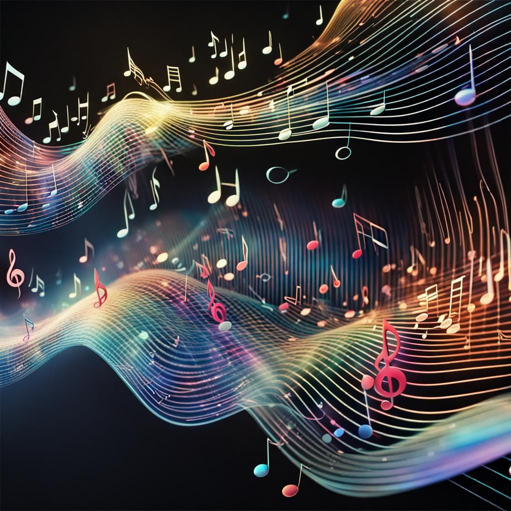 Holographic Waves: A Visual Representation of Music