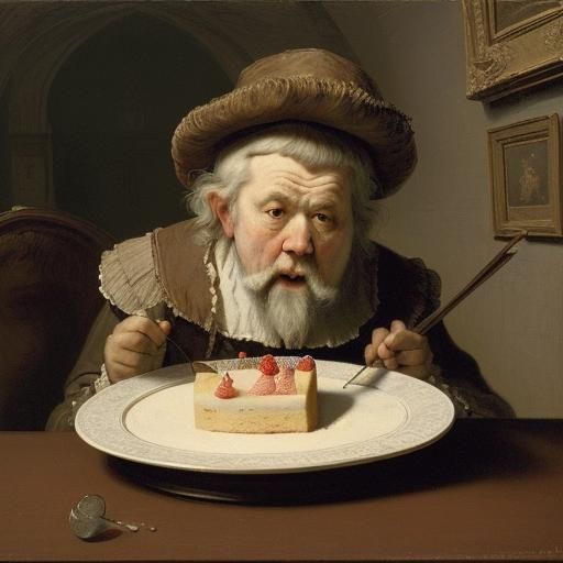 Musical Cake Inspired by Impressionist Masters