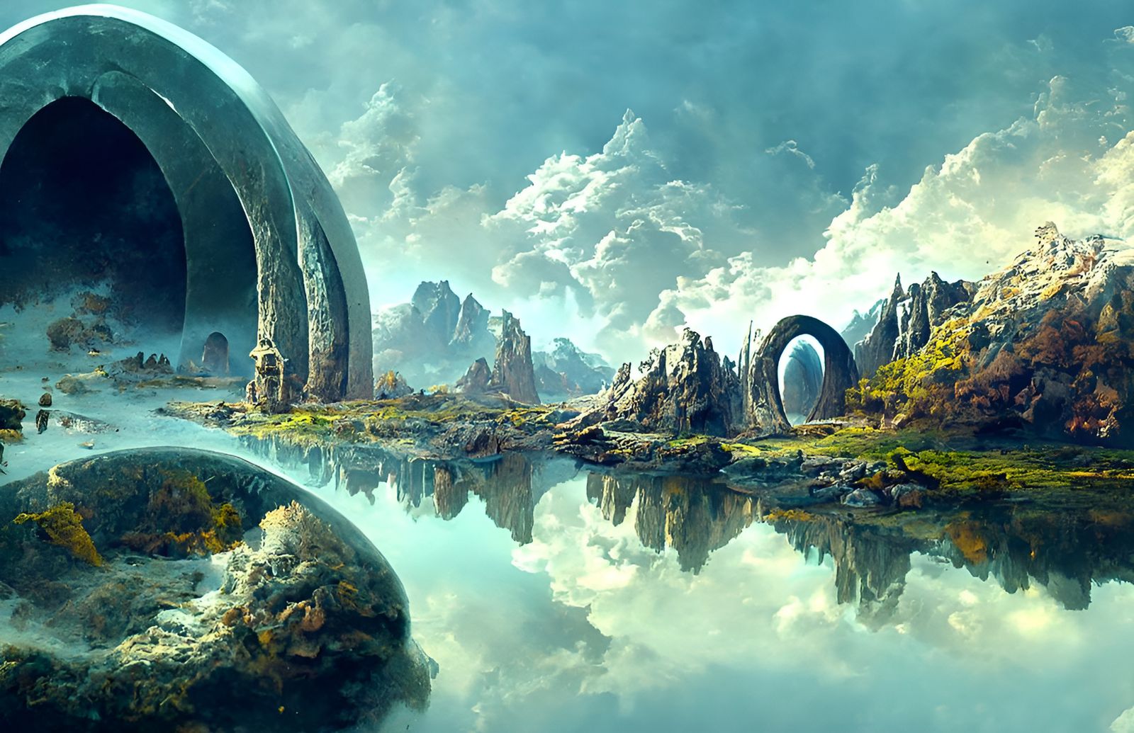 Stargate to a Mechanical Alien World