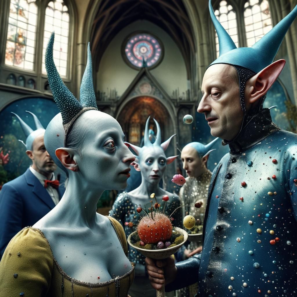 Bosch's Delight: Hyperrealistic Depravity in Old Church