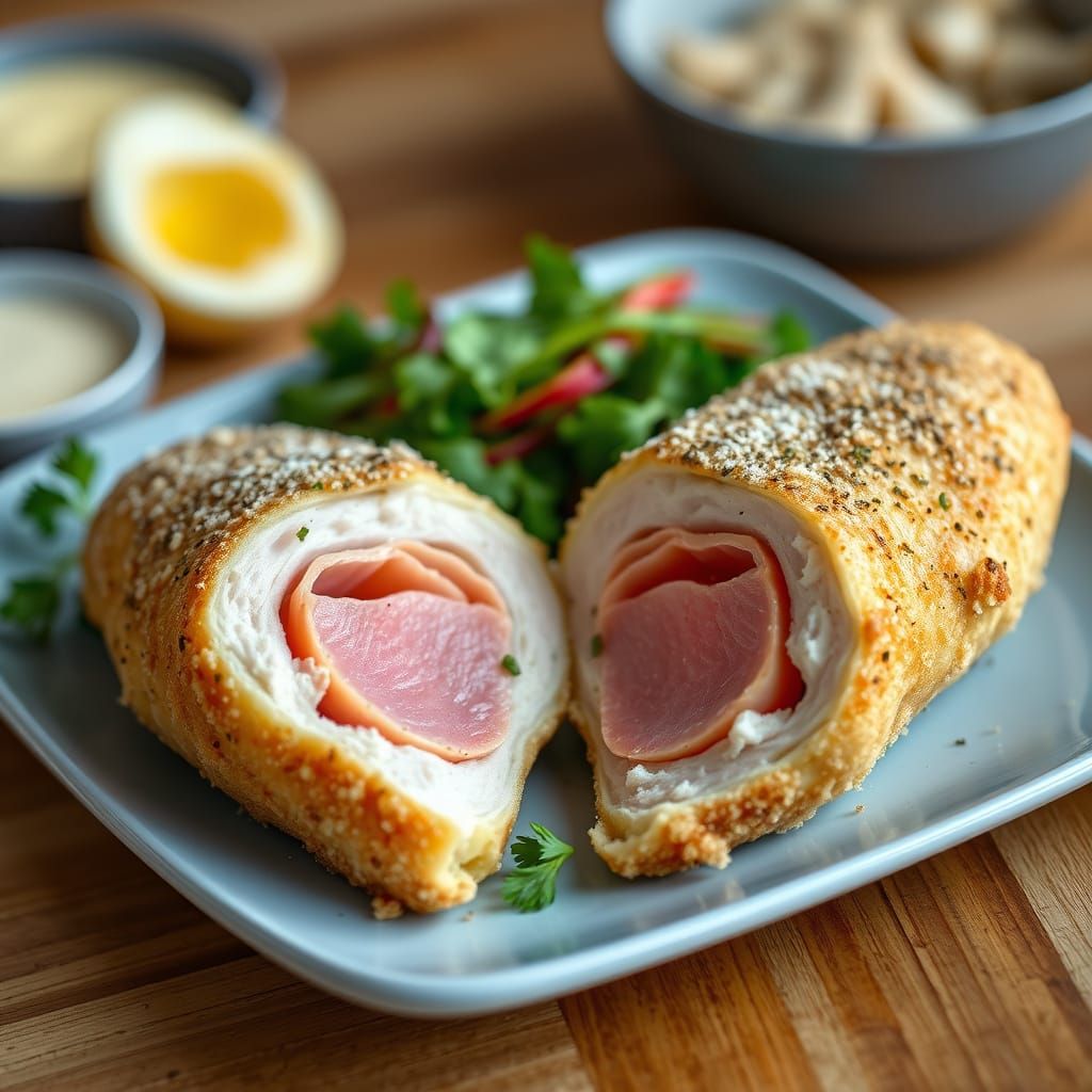 Delicious Chicken Kiev with a Twist of Flavor