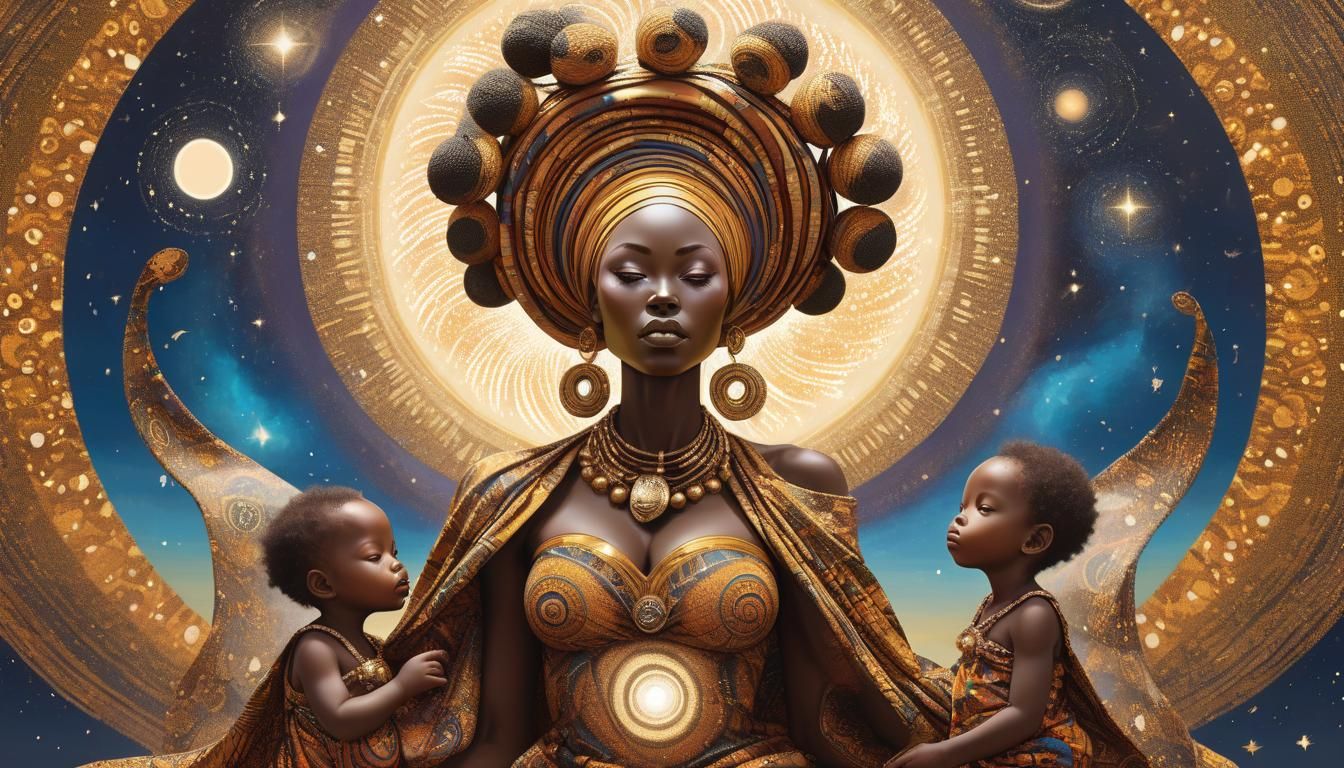 Nana Buluku who birthed Mawu-Lisa, and together they crafted...