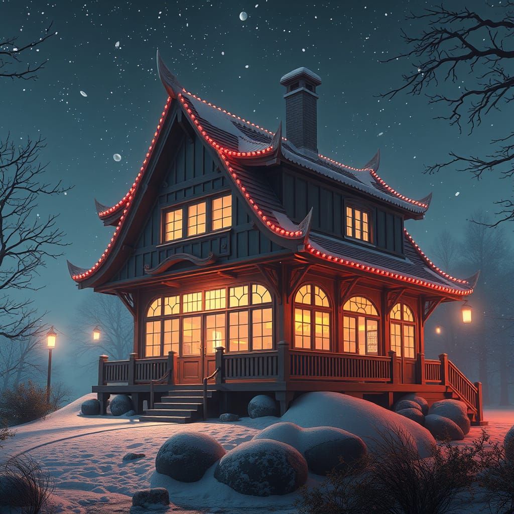 The Anime-Inspired Mansion in Breathtaking 8K Resolution