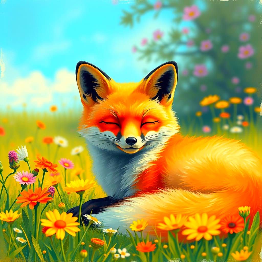 Relaxed Fox