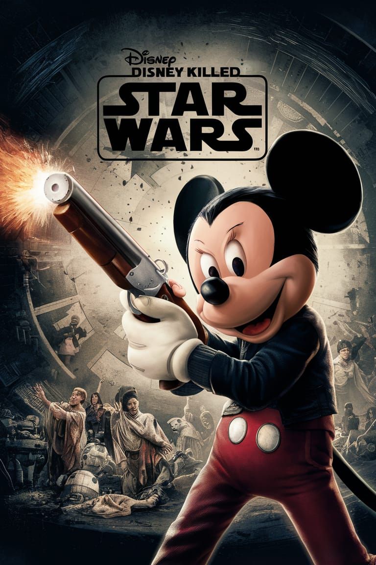 Disney Killed Star Wars movie poster