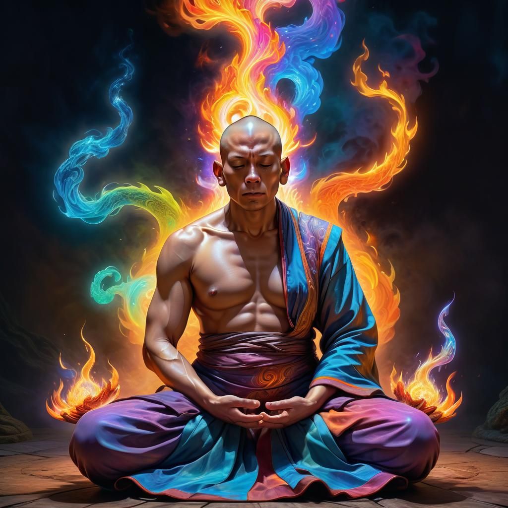 Monk Meditation