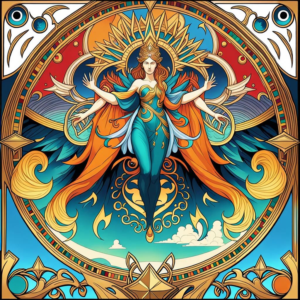 Gods of Mount Olympus: Hyperdetailed Concept Art