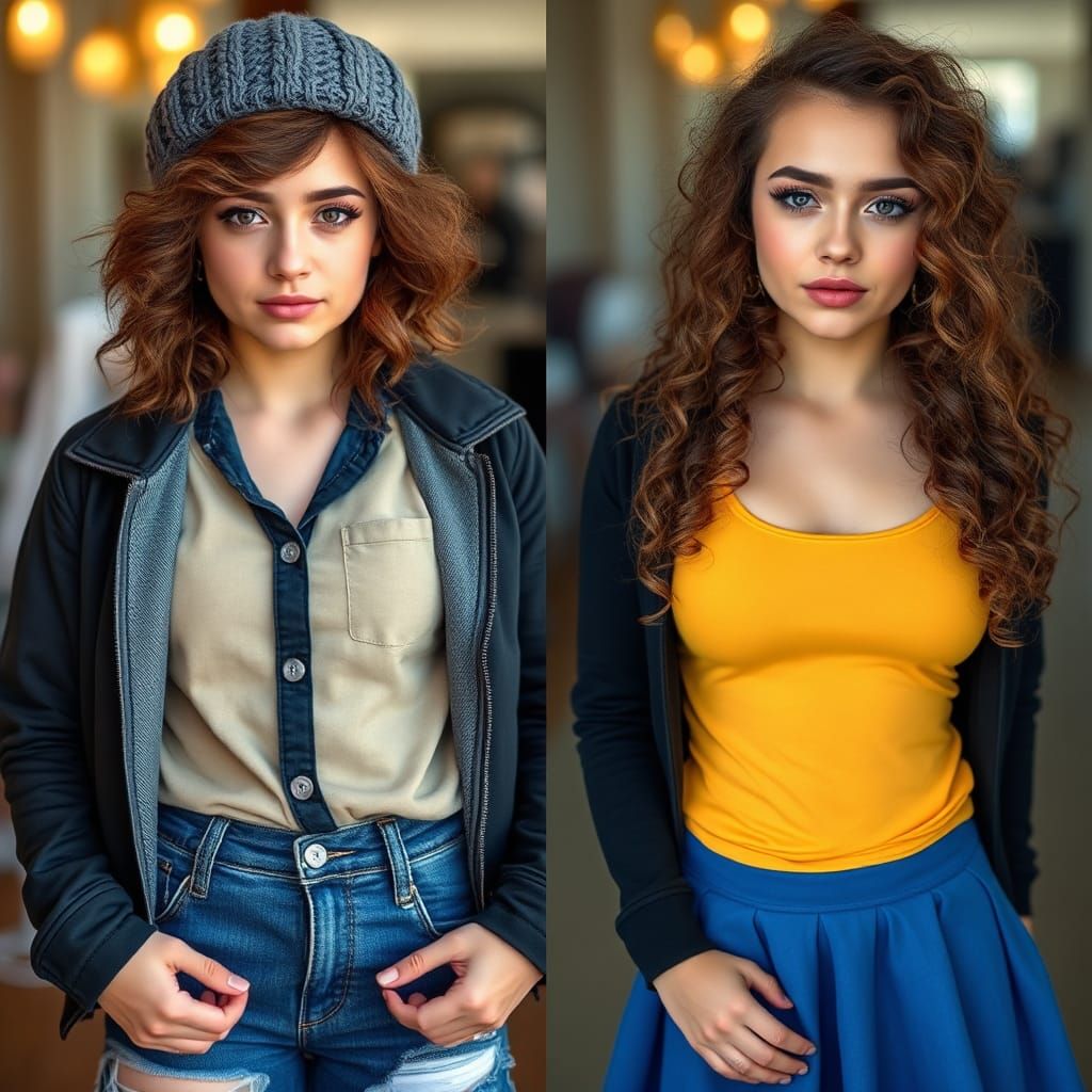 Tomboy Transformation: Before and After Makeover