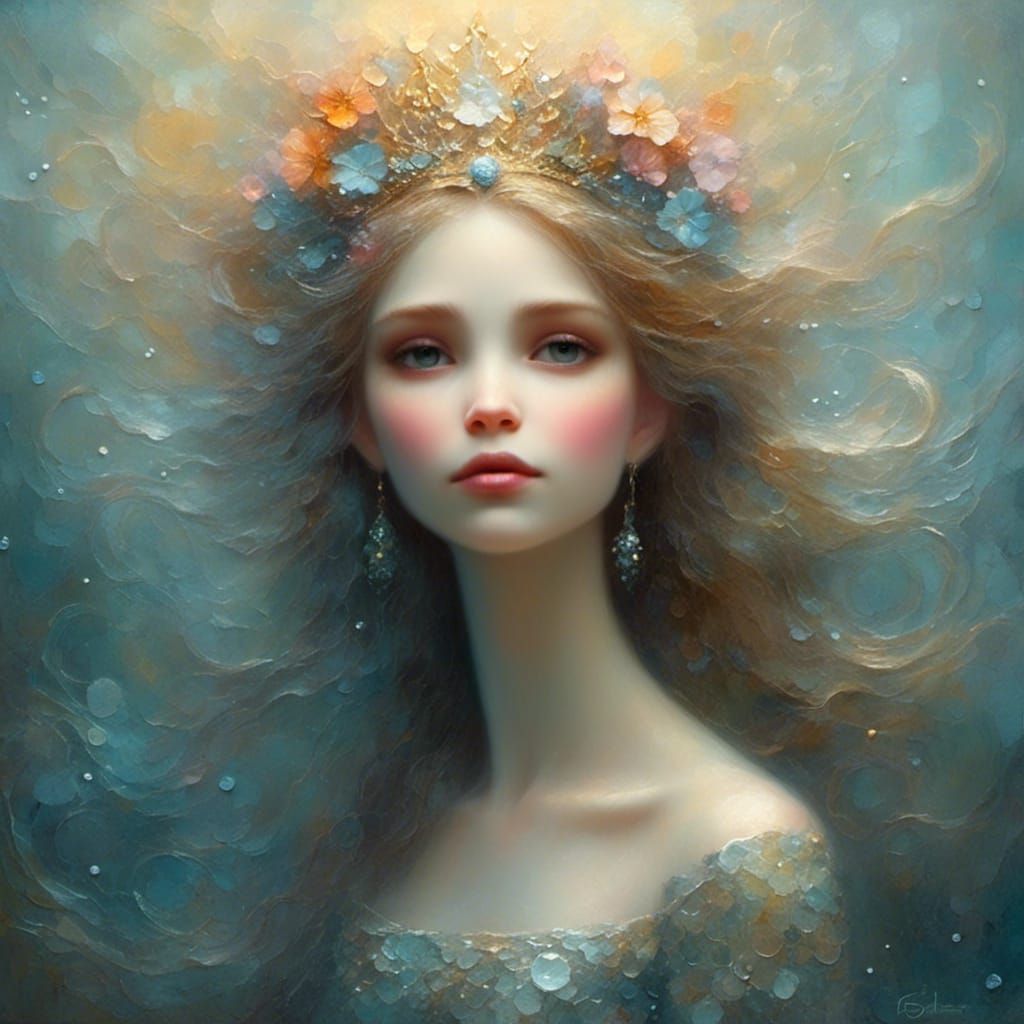 girl aspiring to become a giraffe