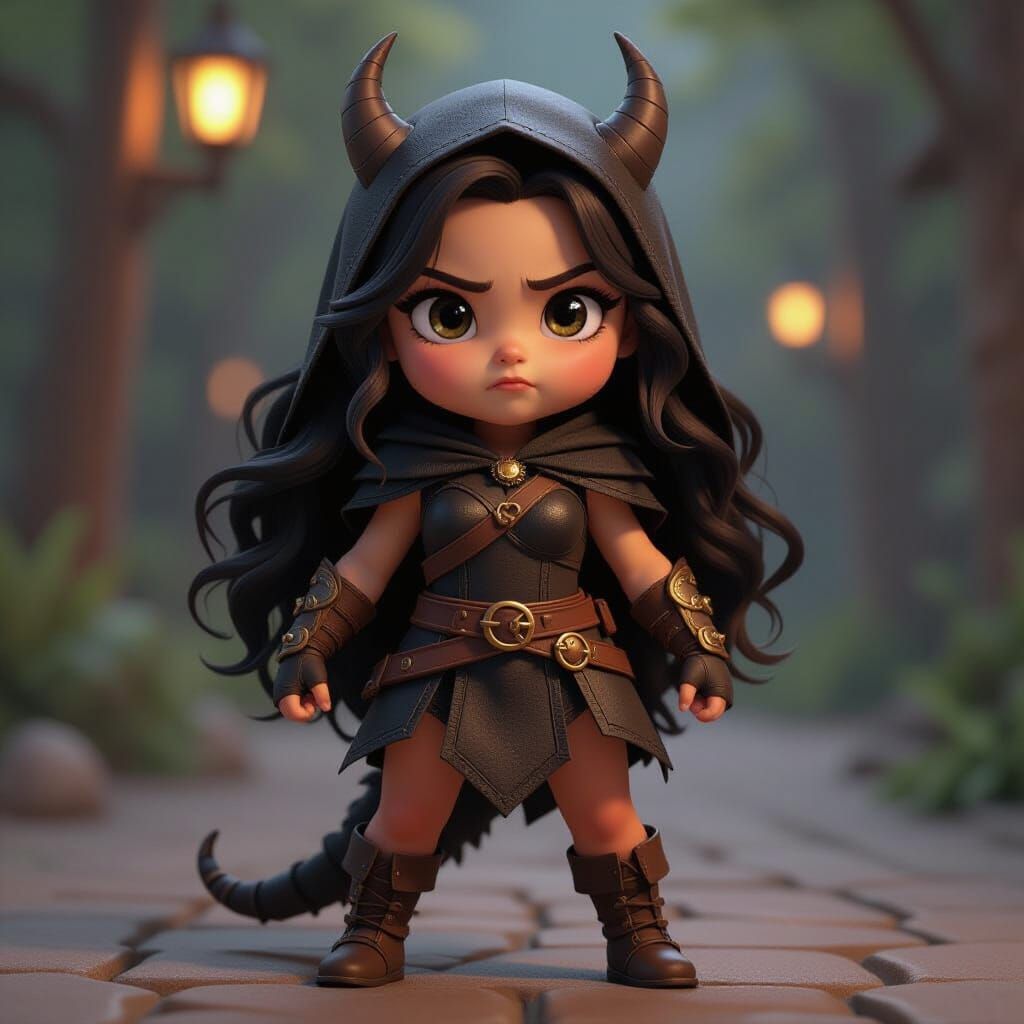 Adorable Baby Scorpion Costume in Dramatic Studio Lighting