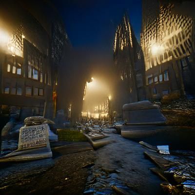 City of the Damned: Unreal Engine 8K Rendering