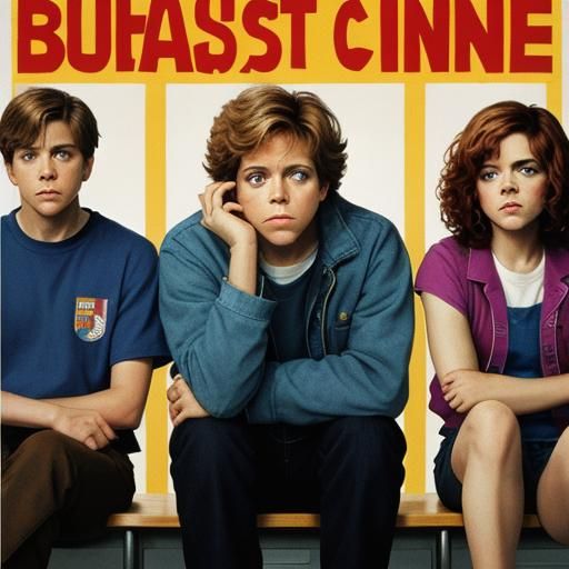 The Breakfast Club: Iconic 80s Movie Poster