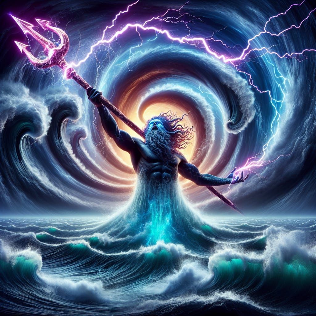 Neptune Summons a Hurricane