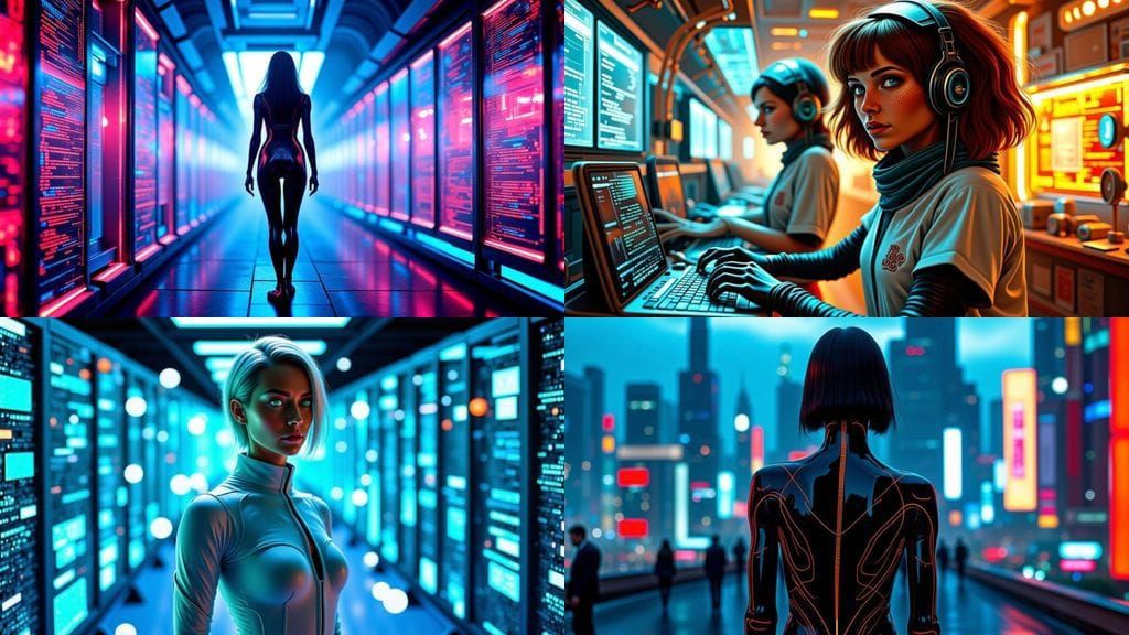 Artificial Intelligence Girlfriend Created from Real-World C...