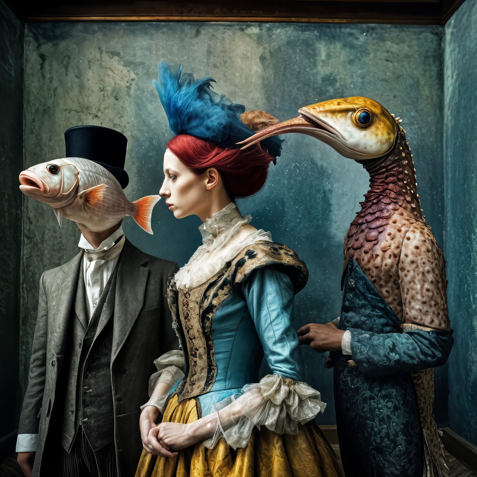 "Isn't it rather Smelly - ah, being a Fish" 
-> 'What News Channel have YOU been watching?'