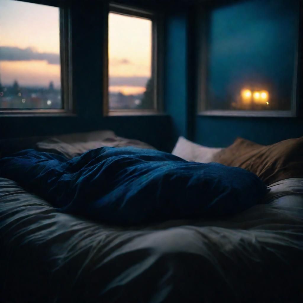 Surreal Dreamscape: Tacoma Slumber in Golden Light