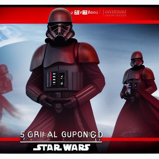 Imperial Guard from Star Wars in 8K