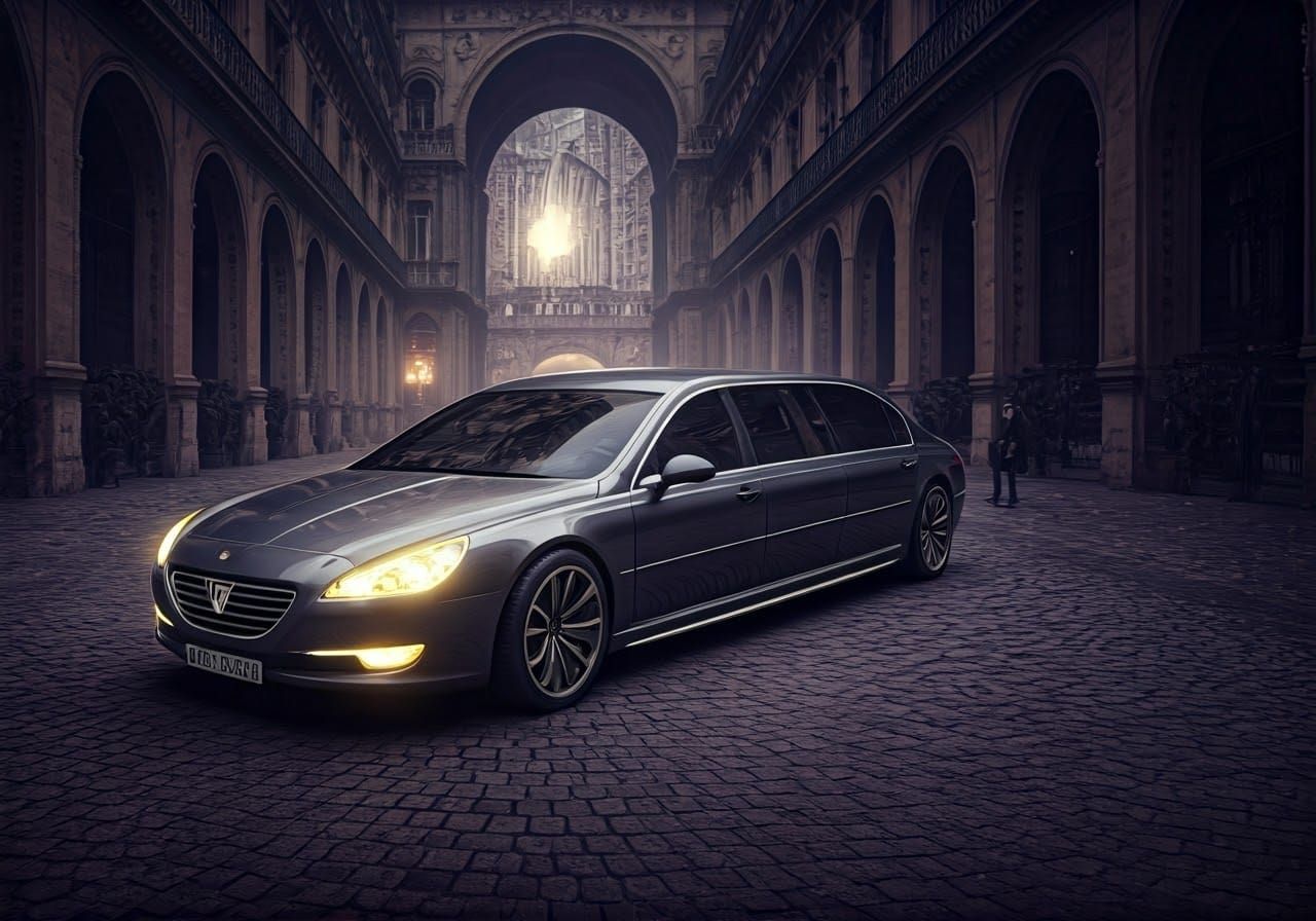 Steampunk Peugeot 607 Limousine Concept Cruises Through Pari...