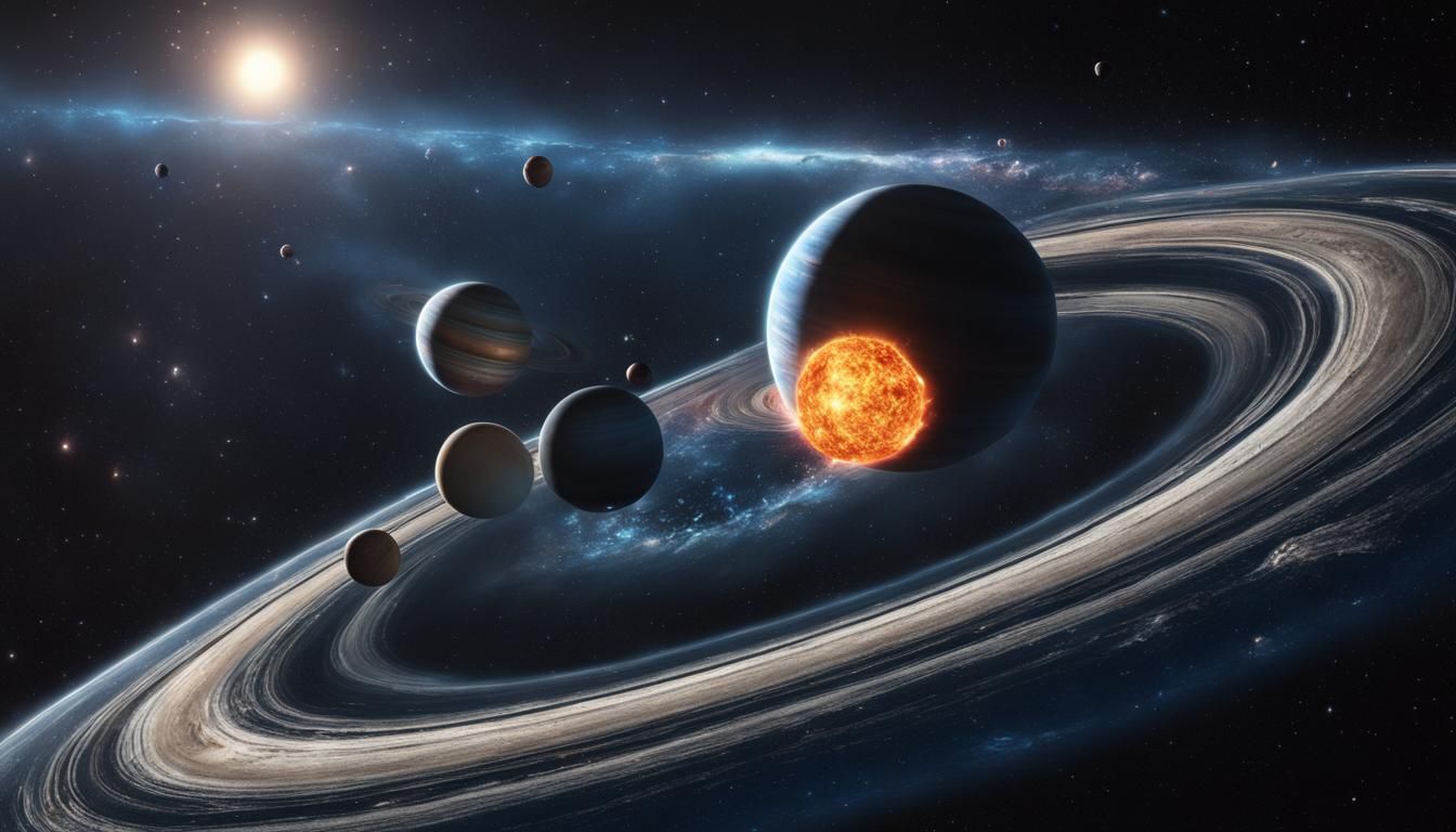 Spectacular Hyperrealistic Rendering of Space and Planets