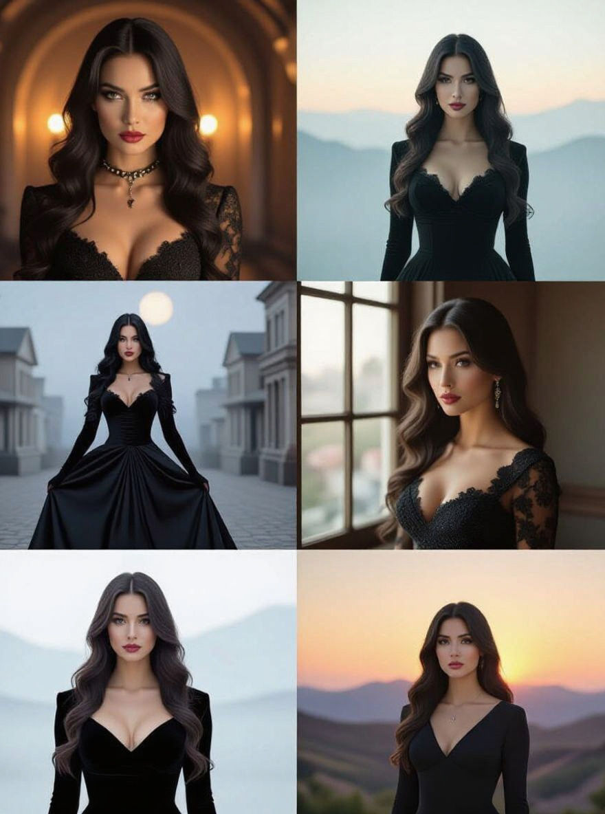 Photoshoot Contact Sheet