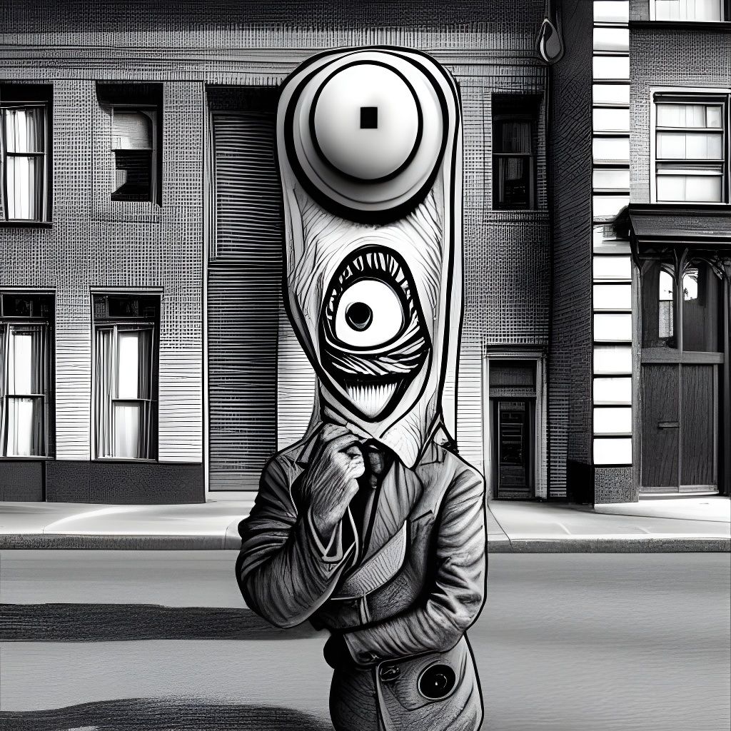 Surreal Public Performance in Sordid Style