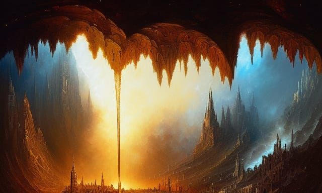 The city in the cave