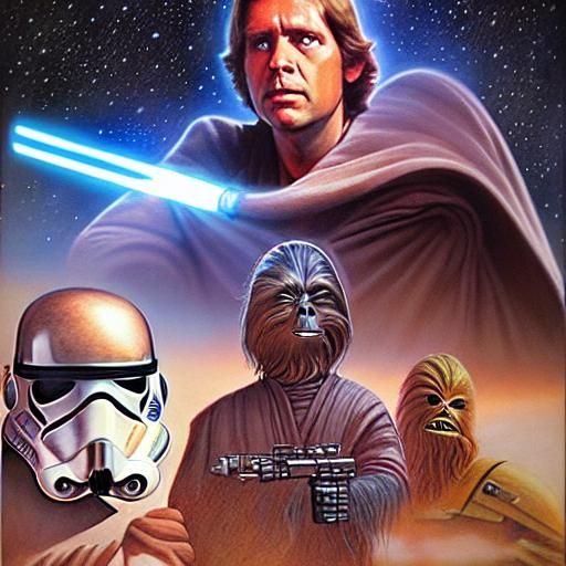 star wars 
 by James Gurney