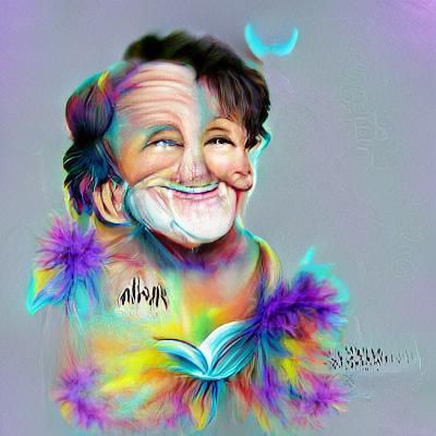 AI Interpretation of Robin Williams