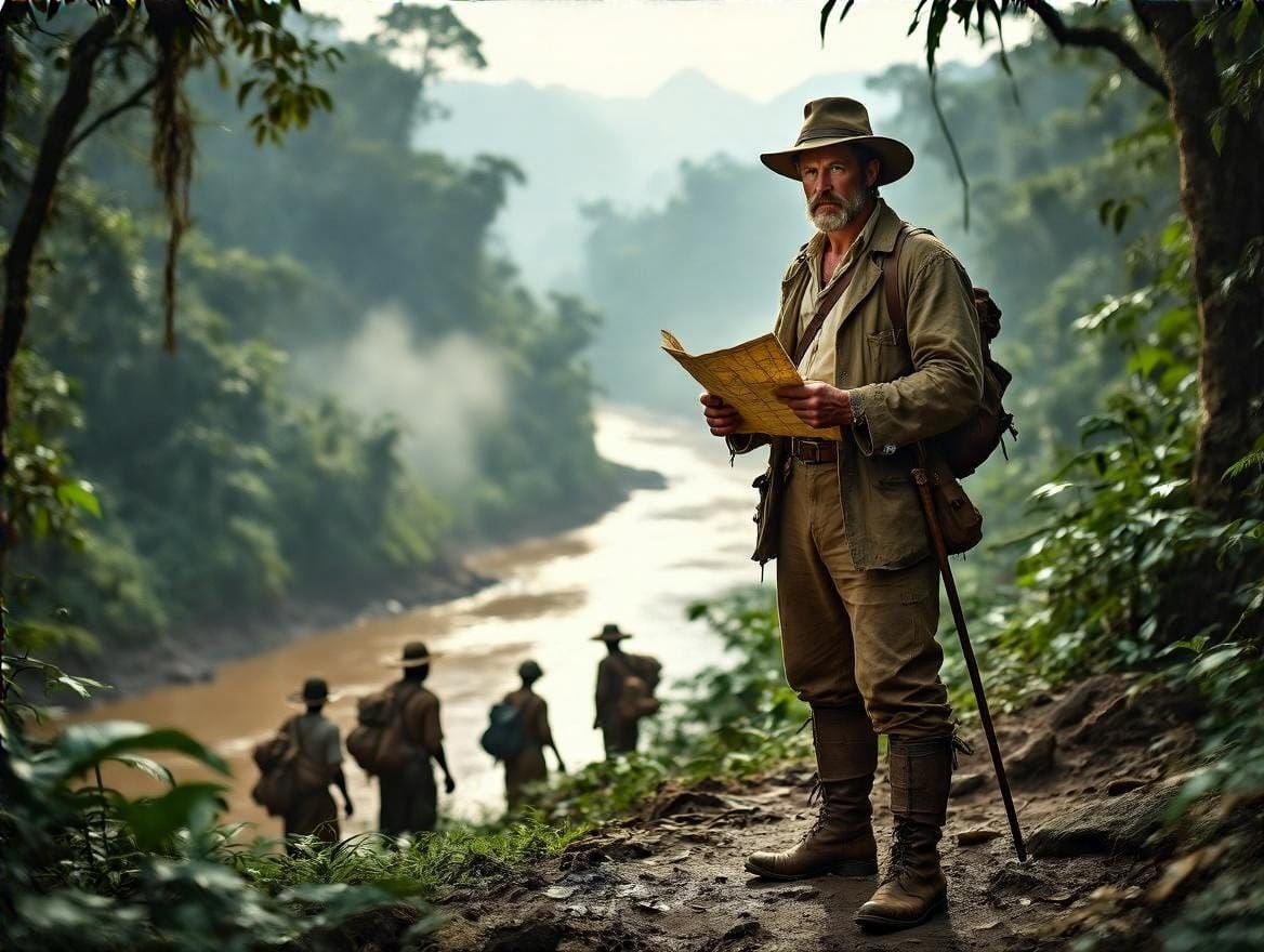 Dr. Stanley at the Jungle's Edge