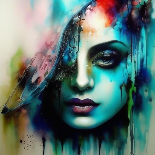 Gothic Victorian Horror in Art Nouveau Style