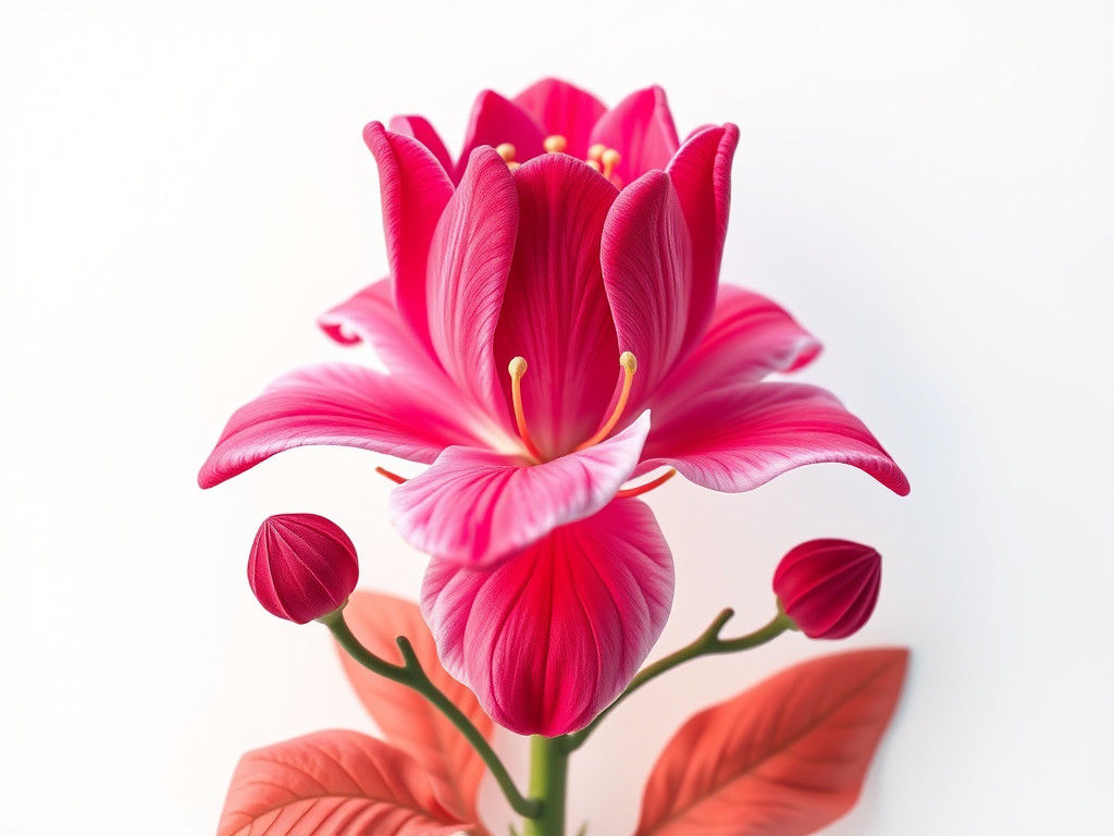 Burgeoning Kind: Ultraminimal Quilling Gouache in 8K