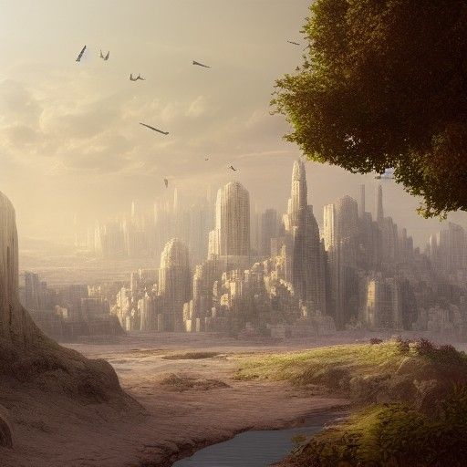Detailed Matte Painting of 2023