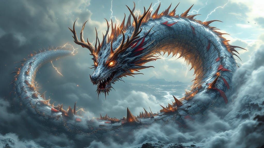 Majestic, Cyberpunk Kaidō Awakens Above the Bohai Sea