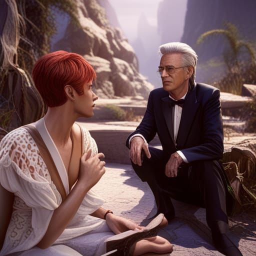 Bowie and Brando: Detailed Fantasy Concept Art