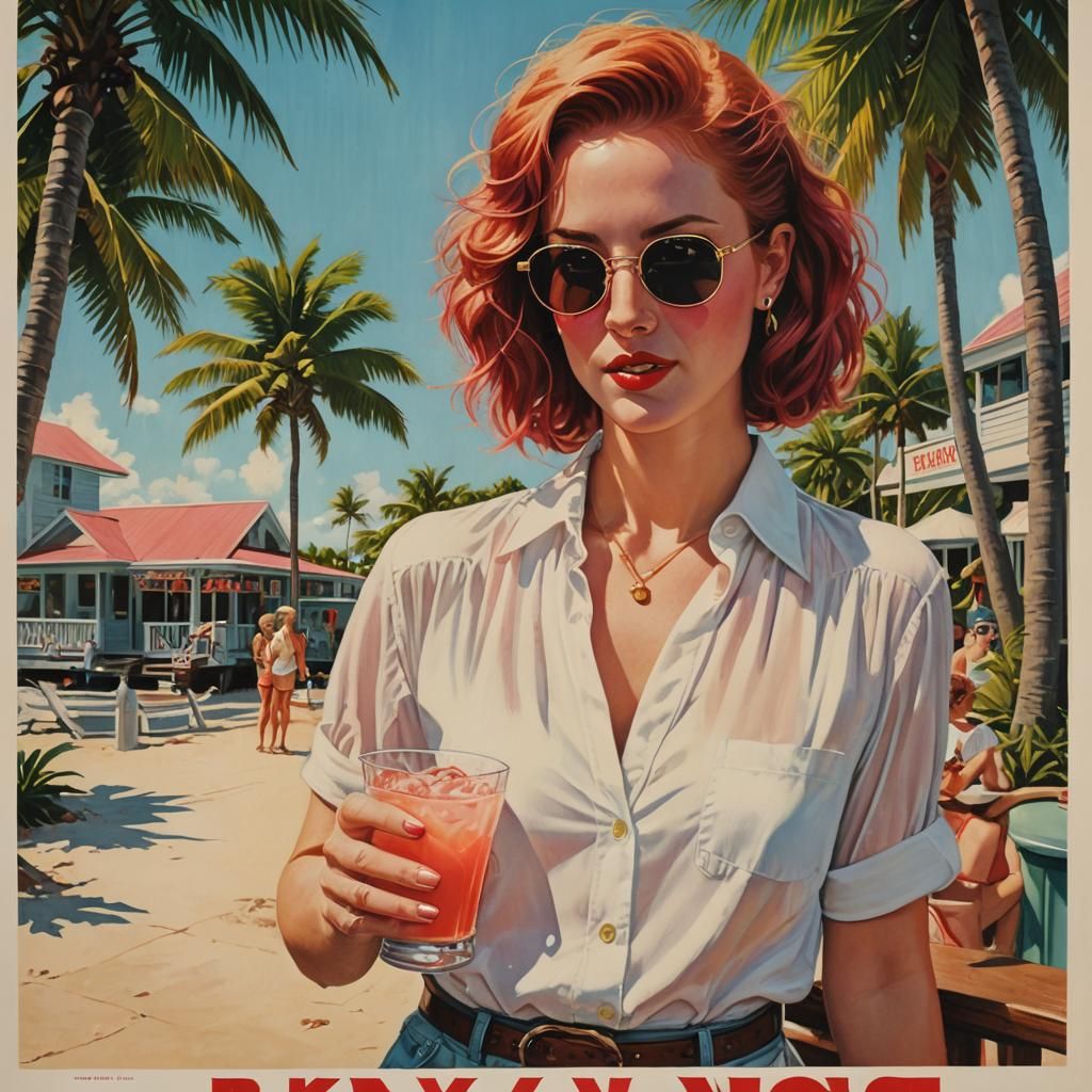 Irish Woman in Key West: Movie Poster