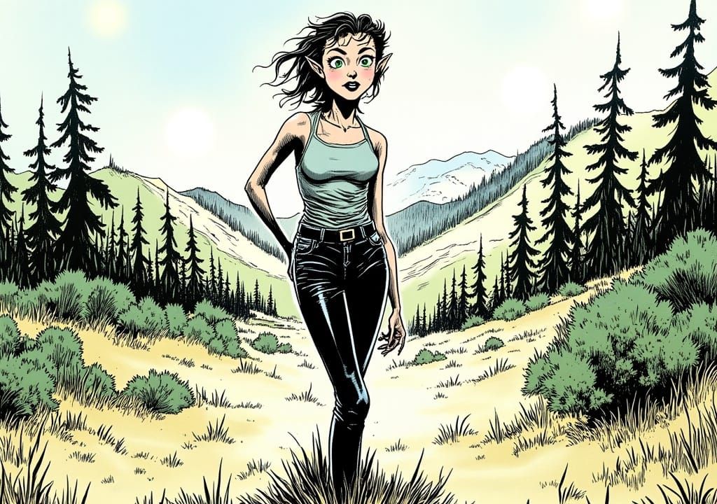 illustration by <lora:VersoComicPanelFlux:1.0> depicting, rough doodling, gesture, squiggly line, irregular line, evoca...