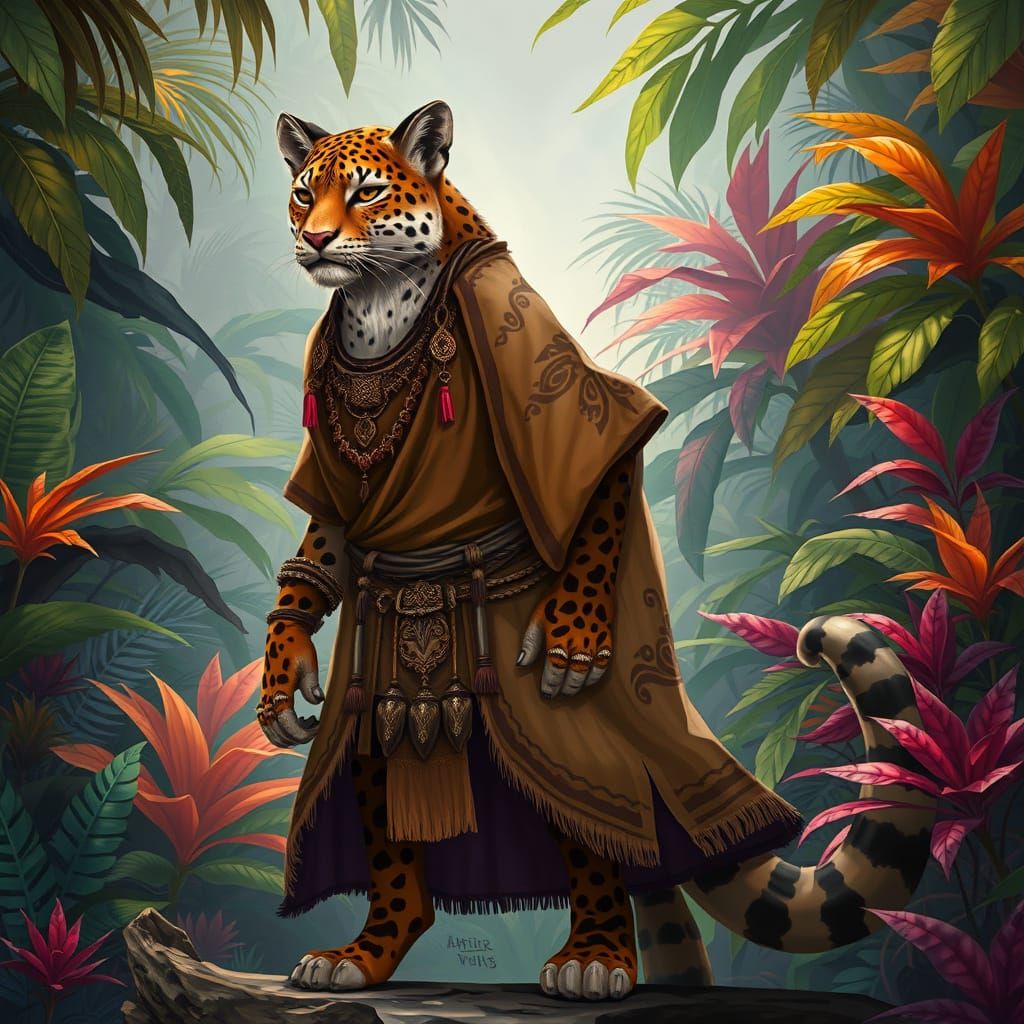 Human-Leopard Hybrid