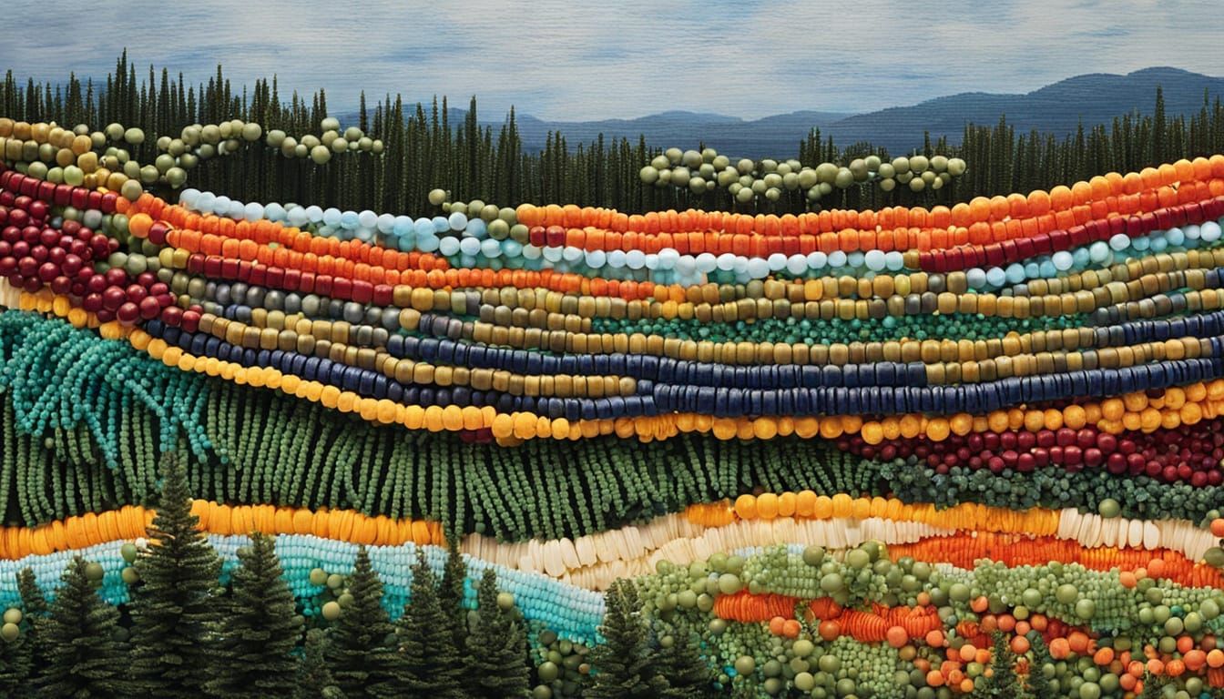 Beaded Landscape  . . . Open Prompt