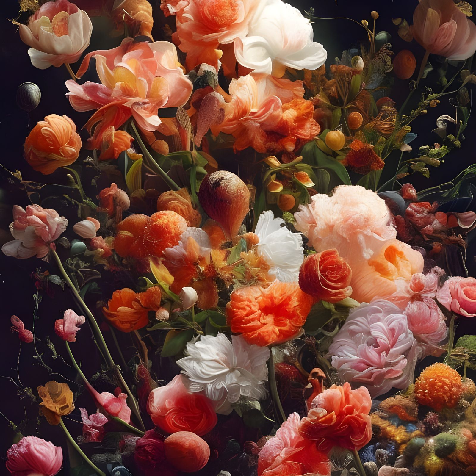 Exquisite Flowers in Dreamy Soft Light