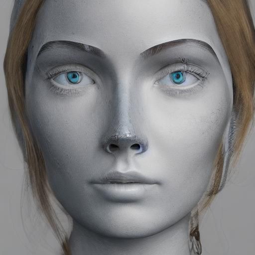 Hyperrealistic Portrait of Delilah in High Definition