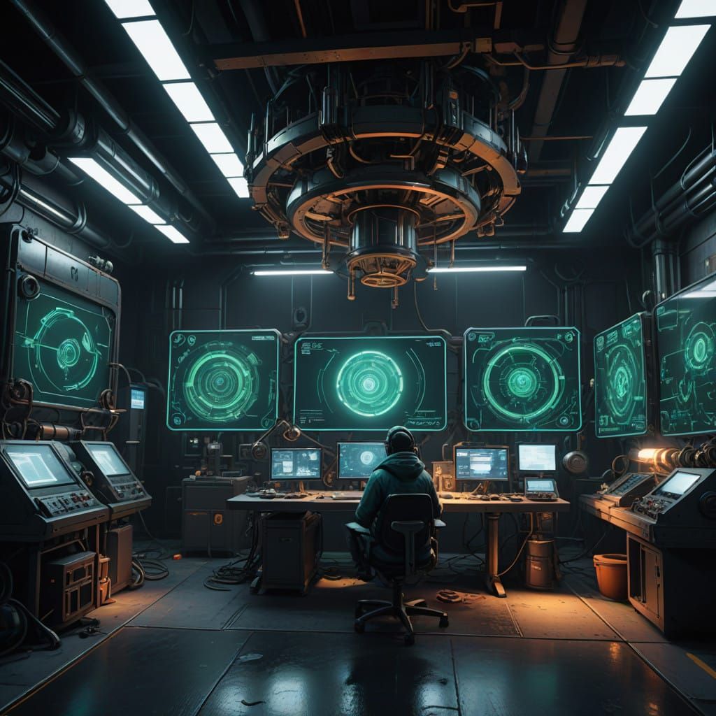 Menacing Behir in Containment Room, Observed by Scientists