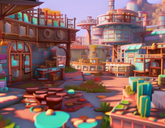 Outdoor Shopping Mall