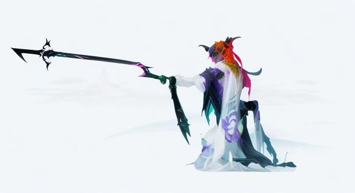 Cyberpunk Night Elf Rogue in Dark Alchemist Scene