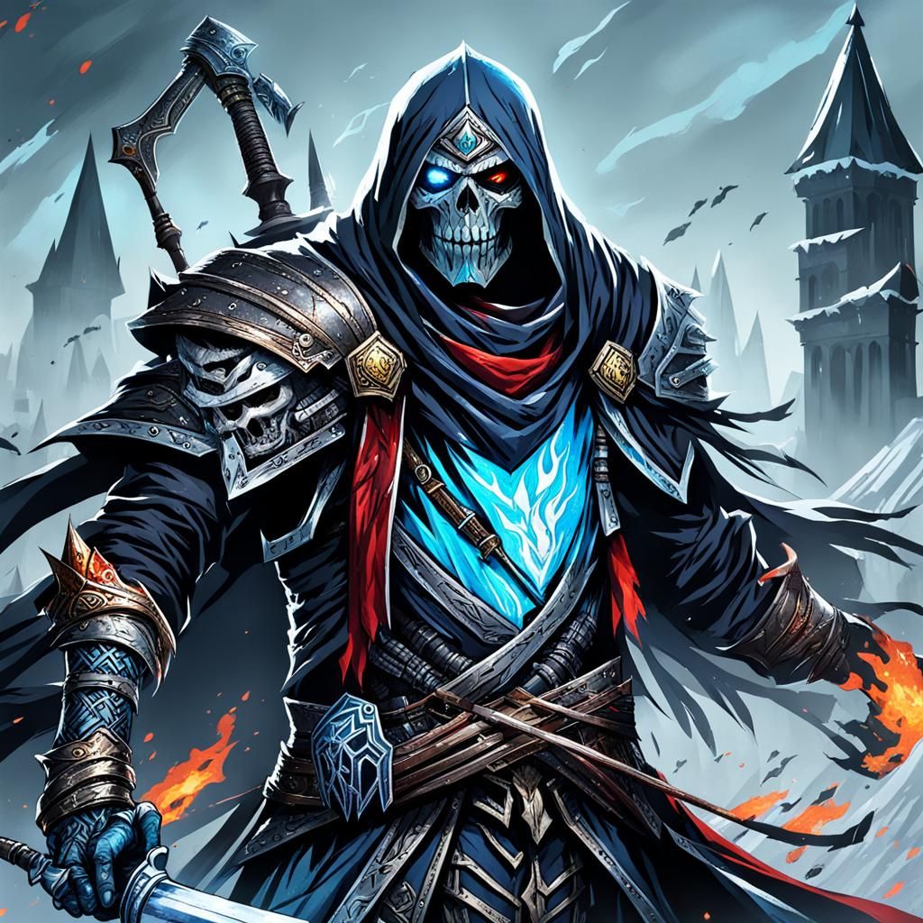 Undead Assassin King of Fire and Ice