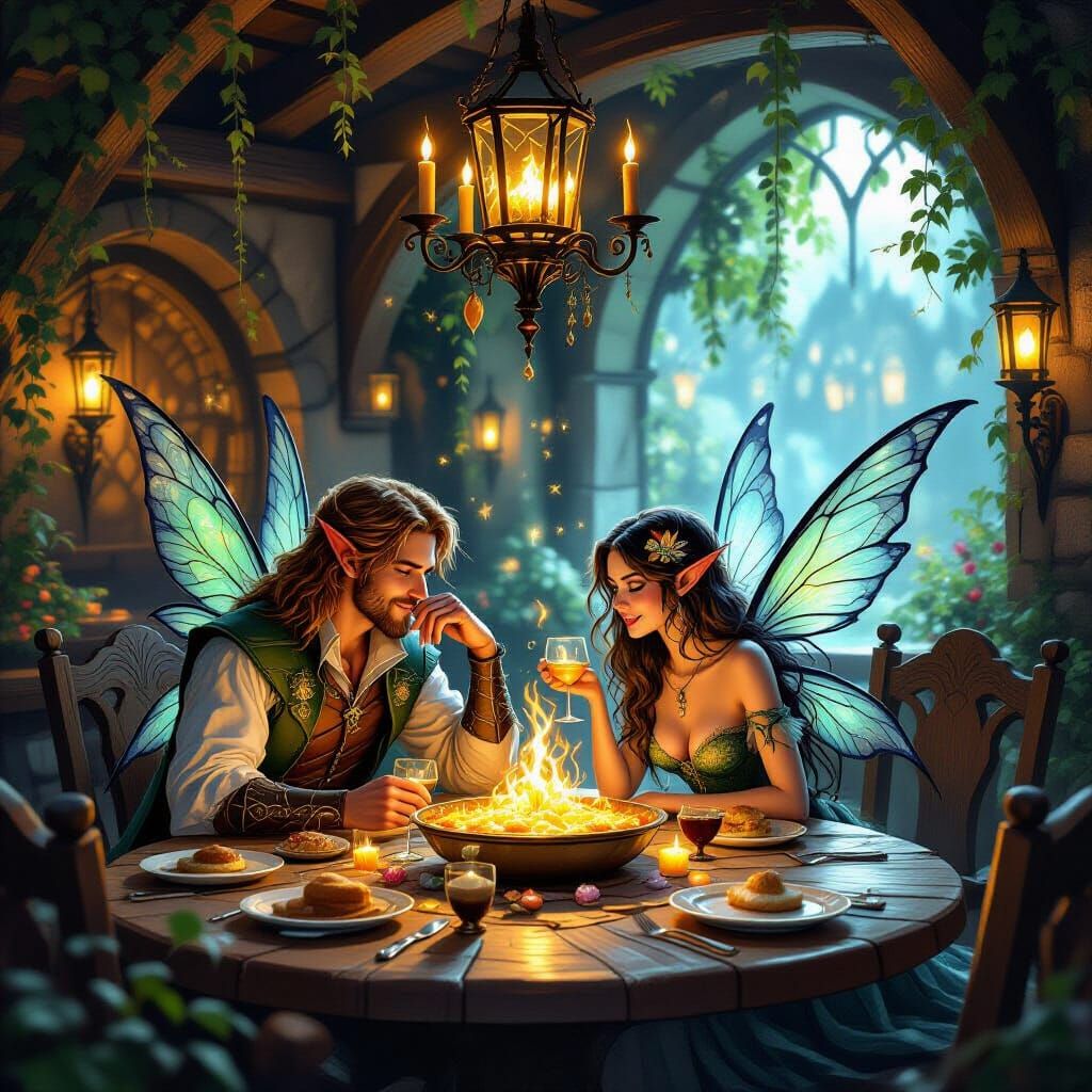 Magical Feast at Green Dragon Tavern